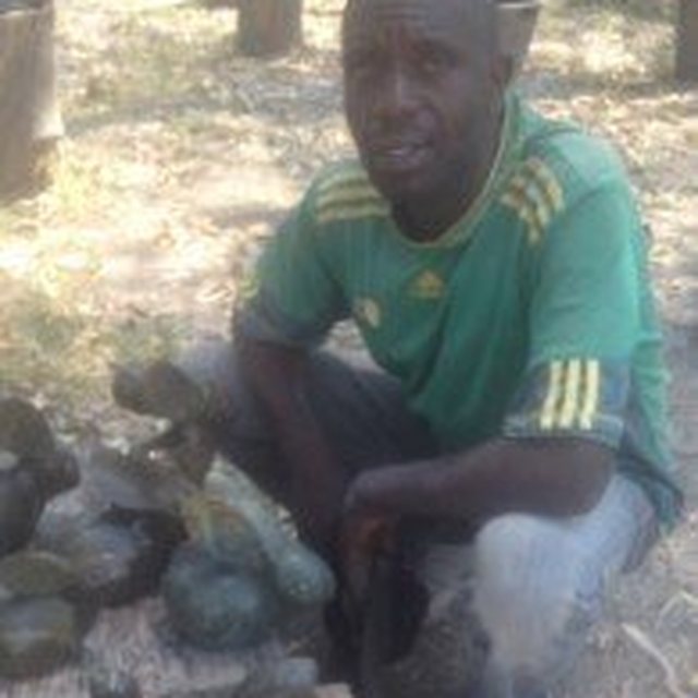 Portrait of John Chewa, sculptor