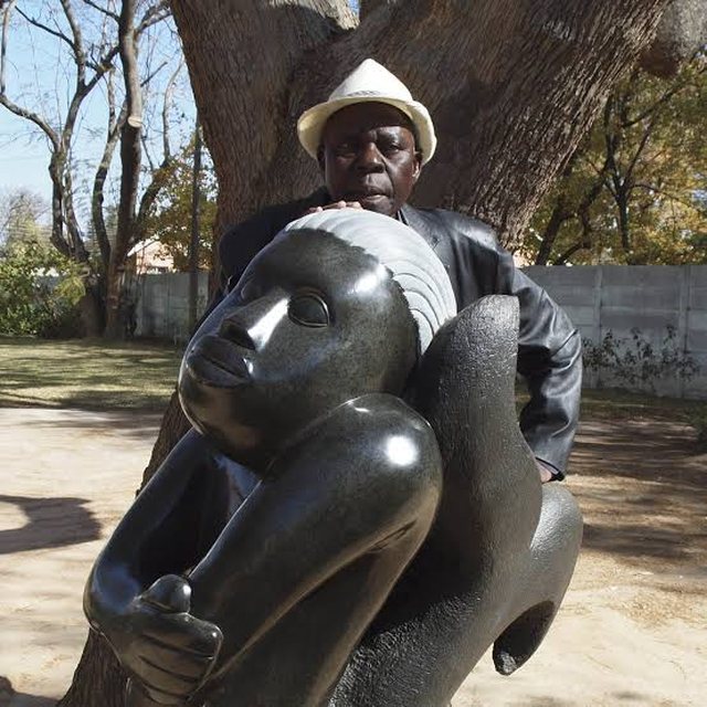 Portrait of Sylvester Mubayi, sculptor
